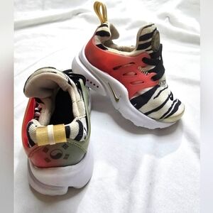 Nike Air Presto South Korea Toddler  Zebra Stripes Sneakers Size 6C